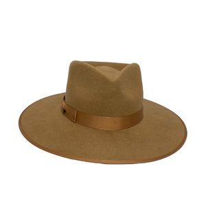 Lack of Color Teak Rancher Brown Unisex Boho Fedora Sun Protection Hat